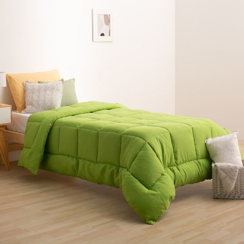 Acolchado Oro Twin Liso