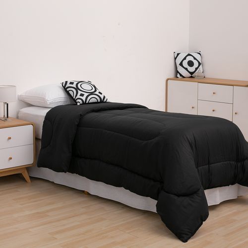 Acolchado Oro Twin Liso