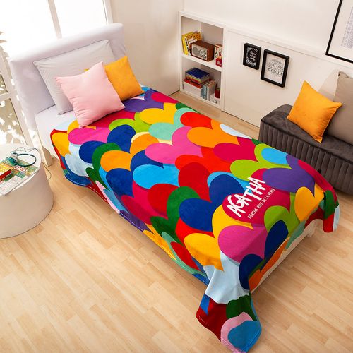 Frazada Coral Agatha Ruiz De La Prada Twin Heart