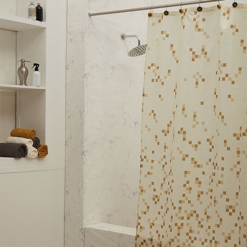 Cortina De Baño Estampada Ona