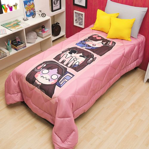 Cubrecama Oro 1 1/2 plazas Girl