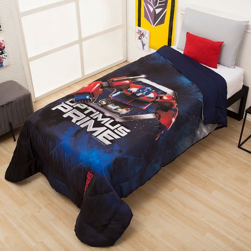 Cubrecama Transformers 1 1/2 plazas Prime