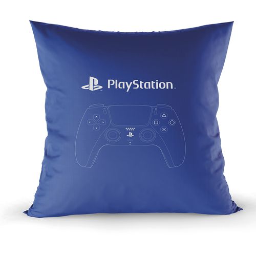 Almohadón Estampado Digital PlayStation Azul