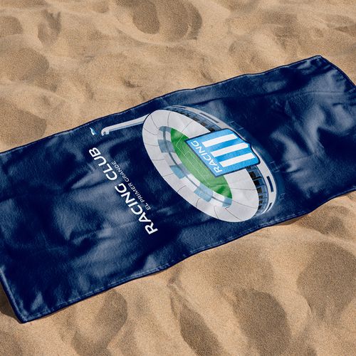 Toallón Playero Digital Racing Estadio