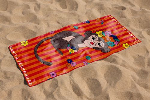 Toallón Playero Benito Fernández Mono